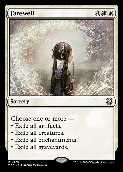 Farewell, card 170 from Modern Horizons 3 Commander