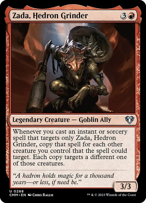 Zada, Hedron Grinder, carte 268 de Commander Masters