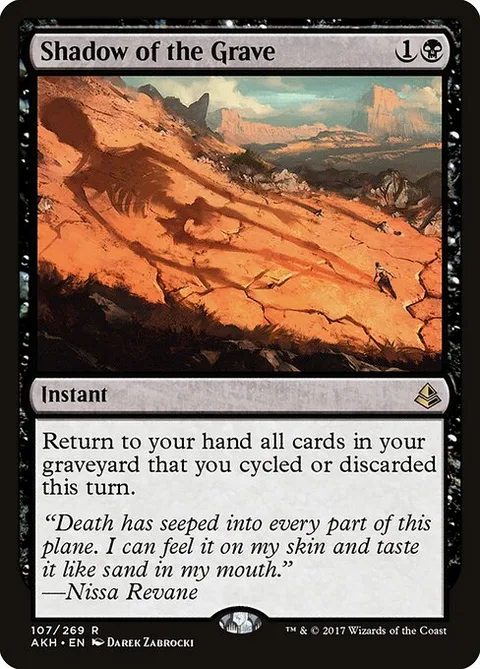 Shadow of the Grave, carte 107 de Amonkhet