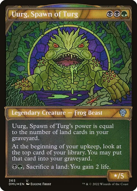 Uurg, Spawn of Turg, carte 365 de Dominaria United