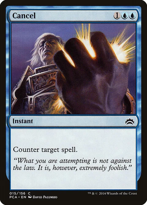 Cancel, card 15 from Planechase Anthology