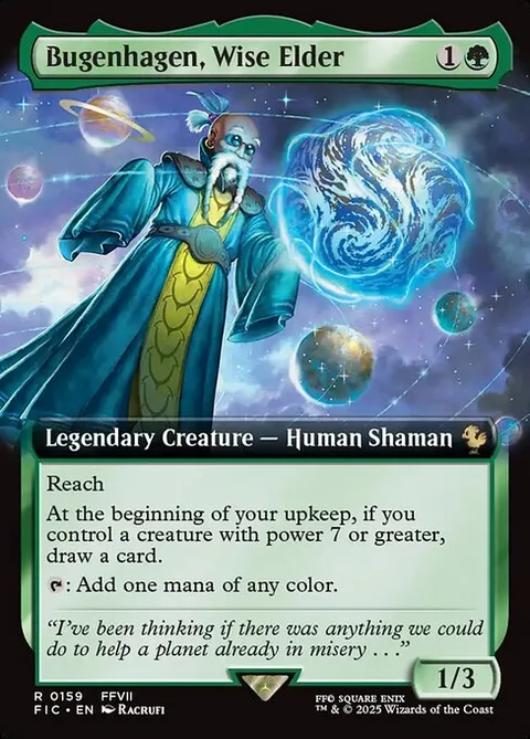 Bugenhagen, Wise Elder, carte 159 de Final Fantasy Commander