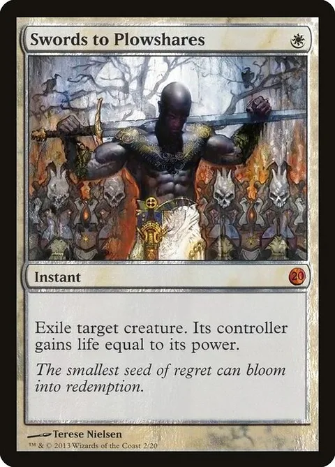 Swords to Plowshares, card 2 from From the Vault: Twenty