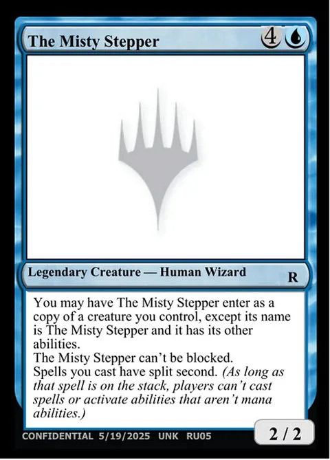 The Misty Stepper, card RU05c from Unknown Event