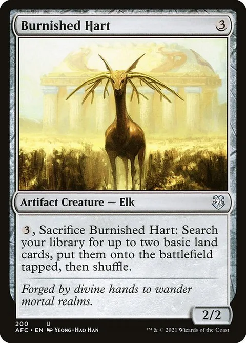 Burnished Hart, carte 200 de Forgotten Realms Commander