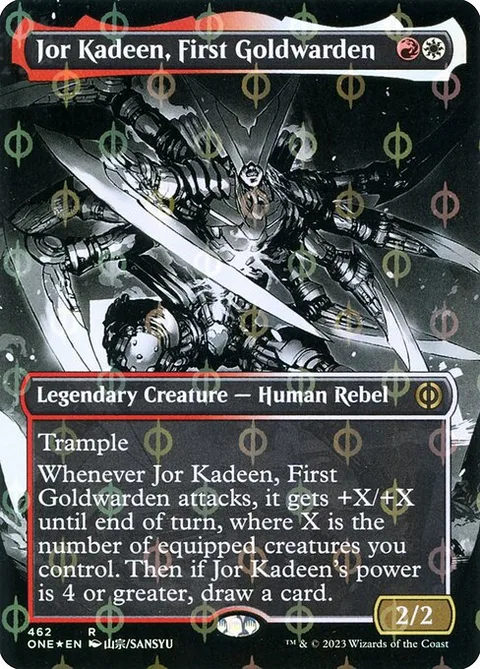 Jor Kadeen, First Goldwarden, carte 462 de Phyrexia: All Will Be One