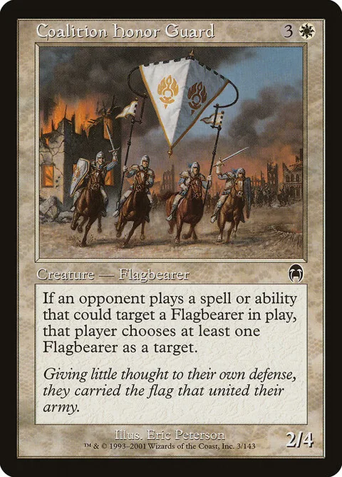 Coalition Honor Guard, card 3 from Apocalypse