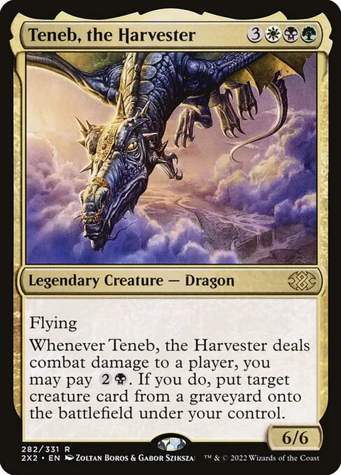 Teneb, the Harvester, carte 282 de Double Masters 2022