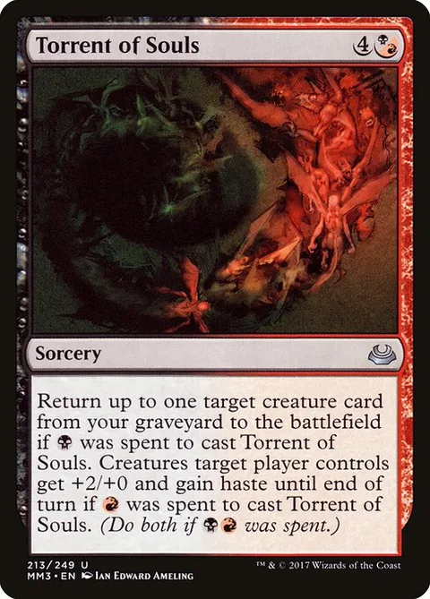 Torrent of Souls, carte 213 de Modern Masters 2017