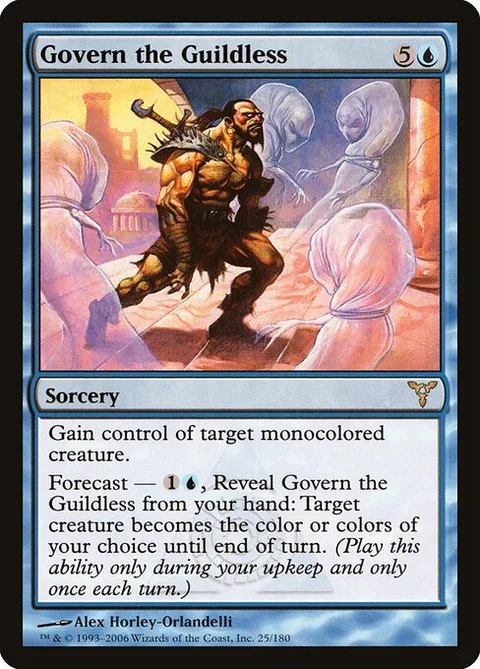 Govern the Guildless, card 25 from Dissension