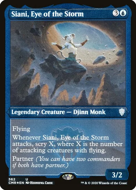 Siani, Eye of the Storm, card 562 from Commander Legends