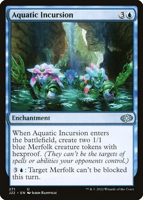 Aquatic Incursion, card 271 from Jumpstart 2022