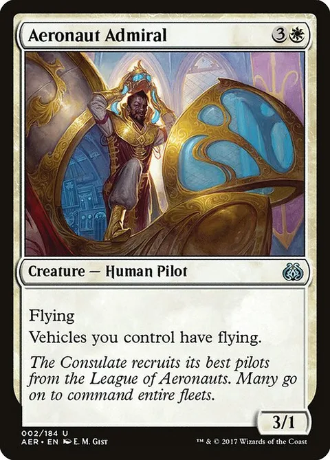 Aeronaut Admiral, carte 2 de Aether Revolt