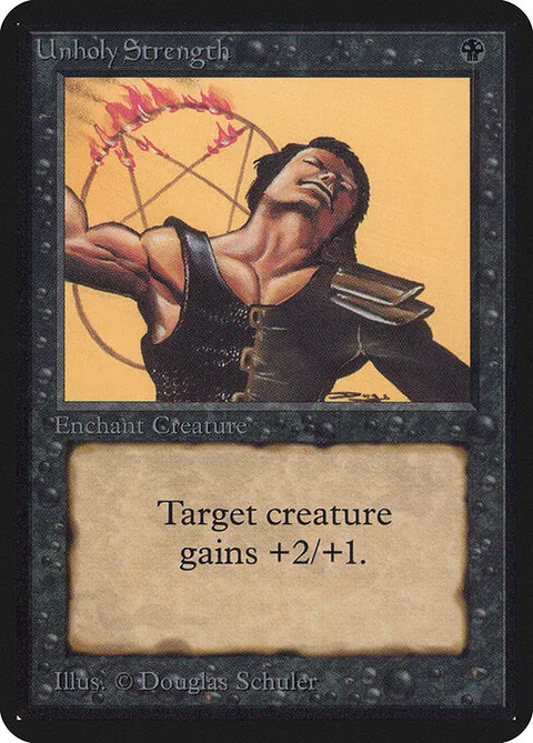 Unholy Strength, carte 131 de Limited Edition Alpha