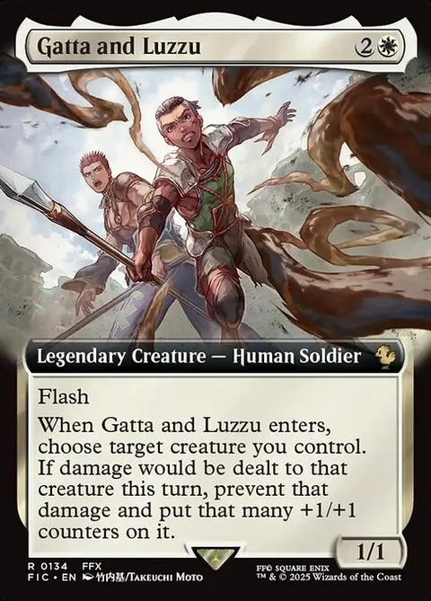 Gatta and Luzzu, carte 134 de Final Fantasy Commander