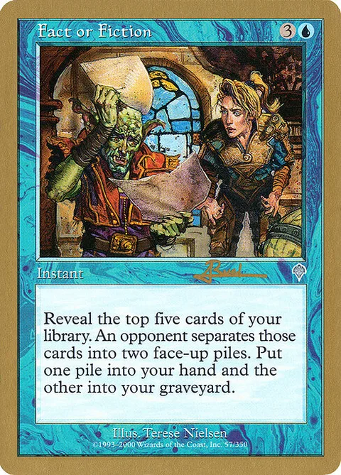 Fact or Fiction, carte ar57 de World Championship Decks 2001