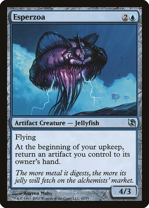 Esperzoa, card 47 from Duel Decks: Elspeth vs. Tezzeret