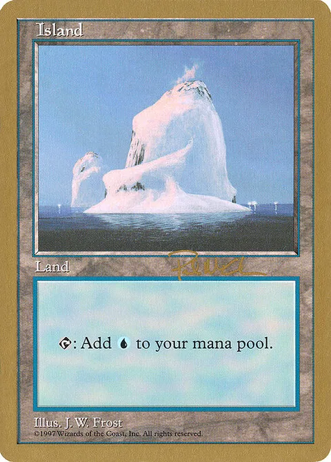 Island, carte pm437 de World Championship Decks 1997