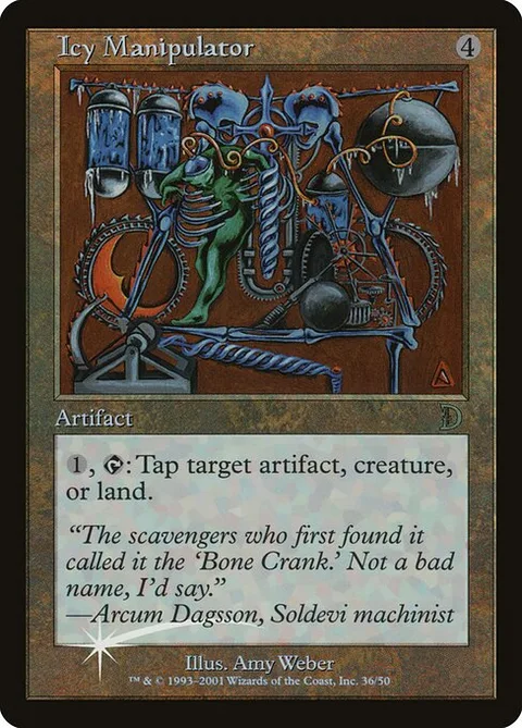 Icy Manipulator, card 36★ from Deckmasters