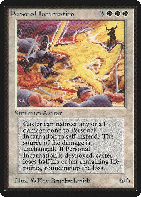 Personal Incarnation, card 32 from Limited Edition Beta