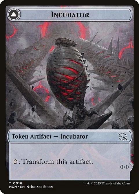 Incubator // Phyrexian, card 16 from March of the Machine Tokens