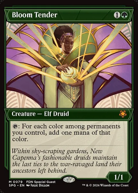 Bloom Tender, card 79 from Special Guests