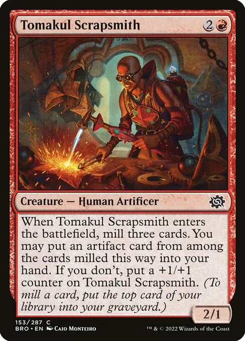 Tomakul Scrapsmith, card 153 from The Brothers' War