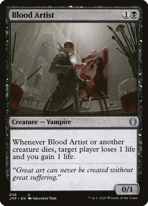 Blood Artist, card 206 from Jumpstart