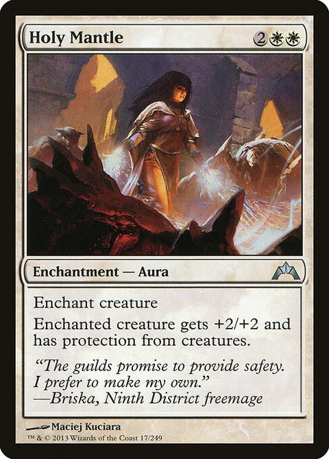 Holy Mantle, card 17 from Gatecrash