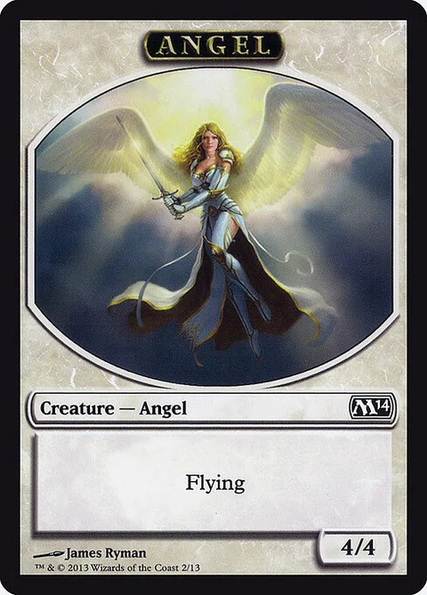 Angel, carte 2 de Magic 2014 Tokens