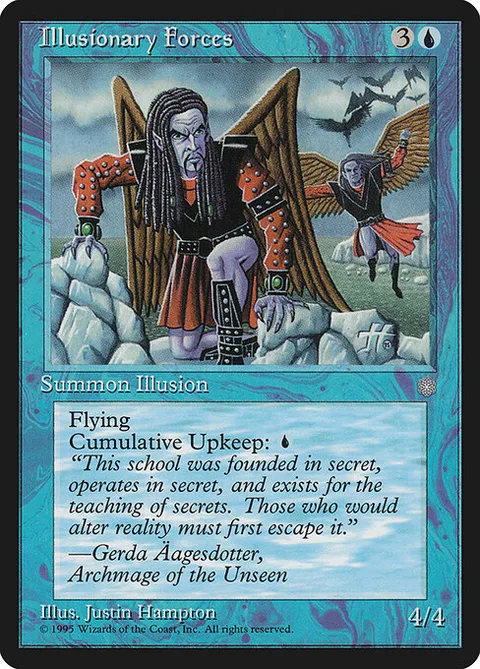 Illusionary Forces, card 75 from Ice Age