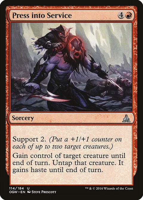 Press into Service, carte 114 de Oath of the Gatewatch