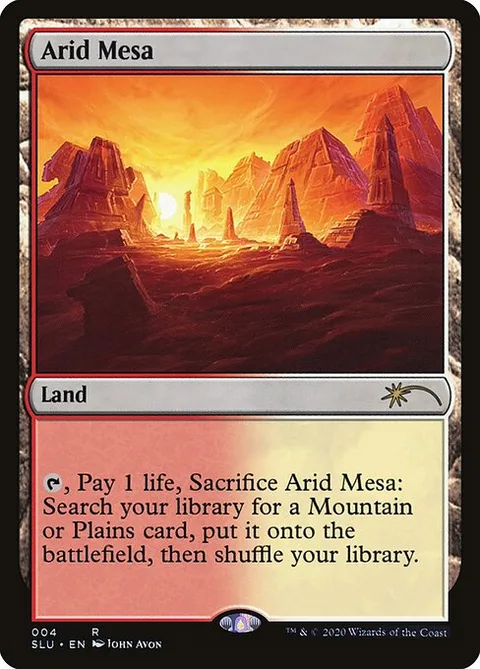 Arid Mesa, card 4 from Secret Lair: Ultimate Edition