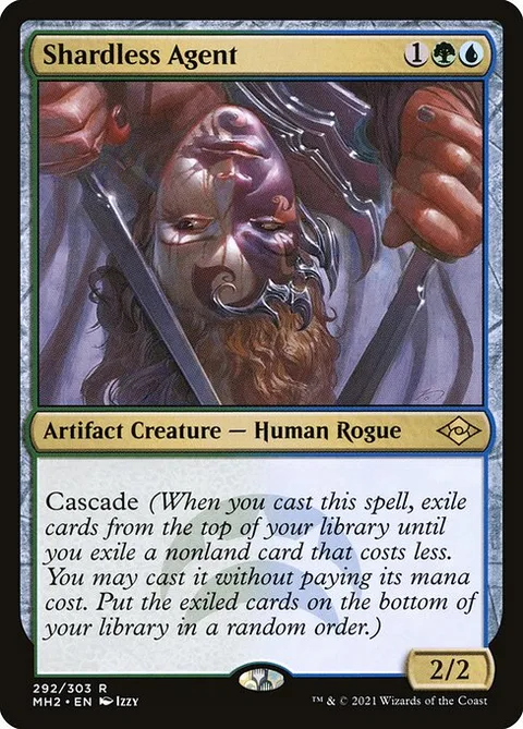 Shardless Agent, card 292 from Modern Horizons 2