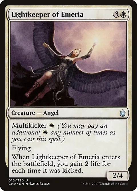 Lightkeeper of Emeria, card 15 from Commander Anthology