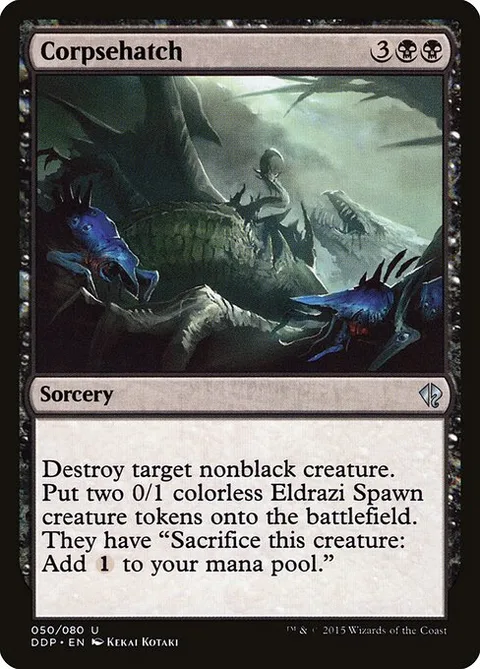 Corpsehatch, card 50 from Duel Decks: Zendikar vs. Eldrazi