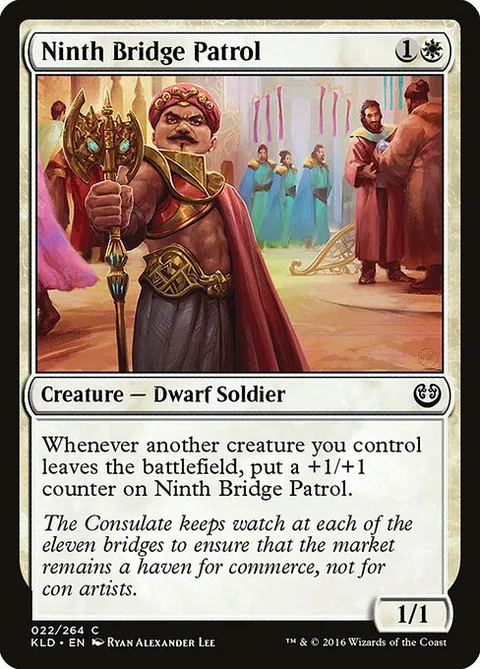 Ninth Bridge Patrol, card 22 from Kaladesh