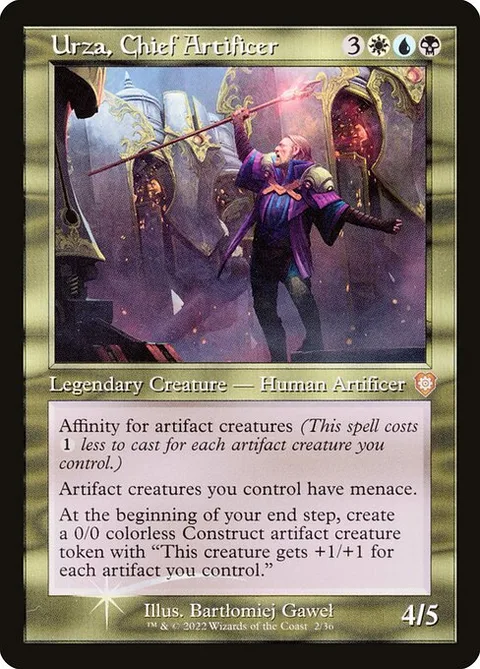 Urza, Chief Artificer, carte 2 de The Brothers' War Commander