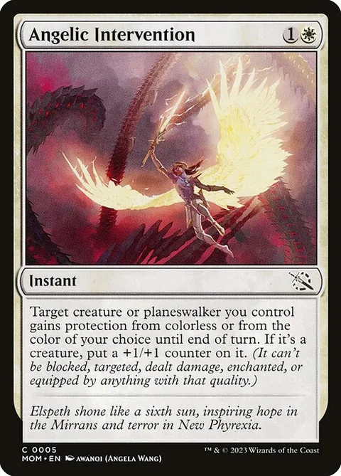 Angelic Intervention, carte 5 de March of the Machine