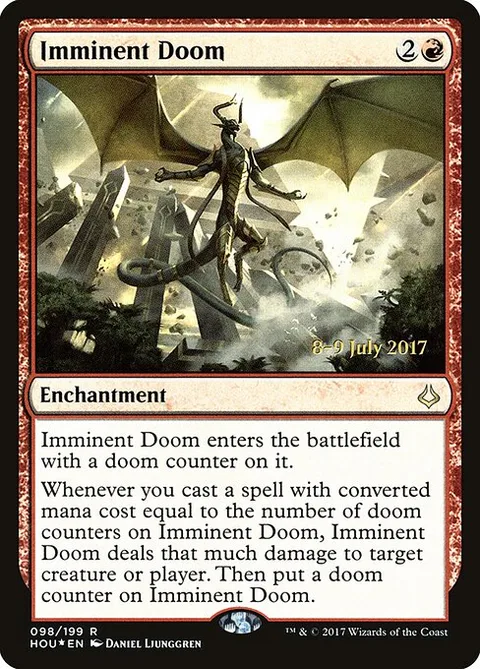 Imminent Doom, carte 98s de Hour of Devastation Promos