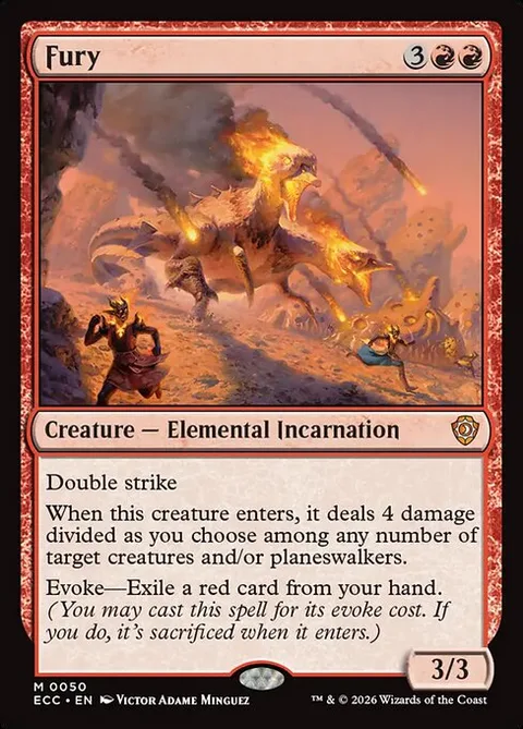 Fury, carte 50 de Lorwyn Eclipsed Commander