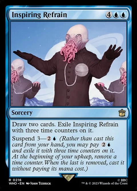 Inspiring Refrain, carte 216 de Doctor Who