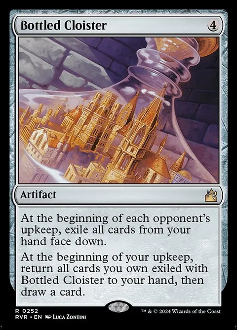 Bottled Cloister, card 252 from Ravnica Remastered
