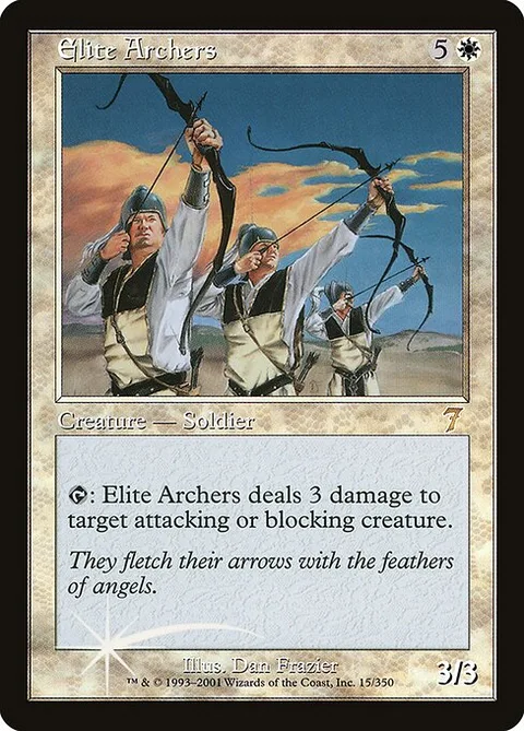 Elite Archers, card 15★ from Seventh Edition