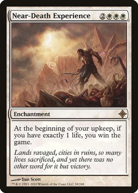Near-Death Experience, carte 38 de Rise of the Eldrazi