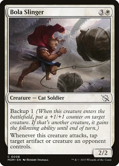 Bola Slinger, card 8 from March of the Machine
