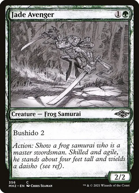 Jade Avenger, carte 356 de Modern Horizons 2