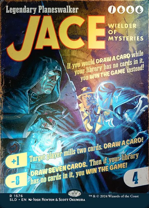 Jace, Wielder of Mysteries, card 1576★ from Secret Lair Drop