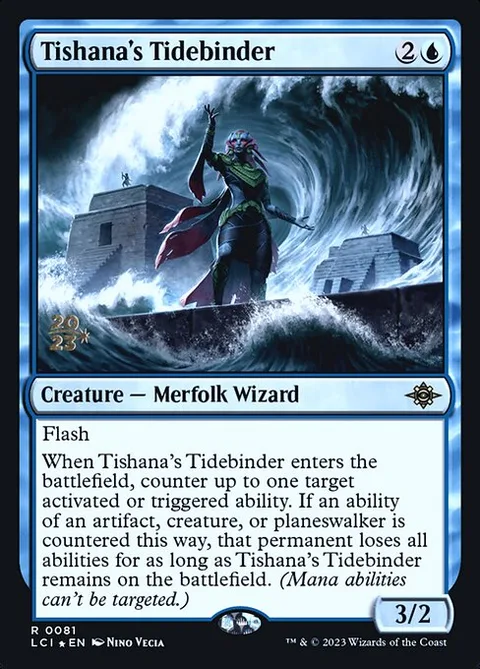 Tishana's Tidebinder, card 81s from The Lost Caverns of Ixalan Promos