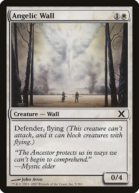 Angelic Wall, carte 5 de Tenth Edition
